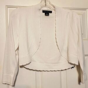 White Petite Women's Sweater